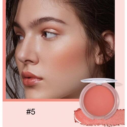 O.TWO.O Bouncy Blush Matte Makeup Lightweight Face Blusher Natural Rouge Cheek Blusher Peach Contouring For Face Cosmetics