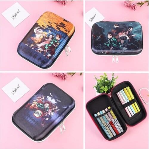 New Cute Unicorn Pencil Case Cool Anime Ghost Blade Style Pencilcase Estojo Escola Pencil Box