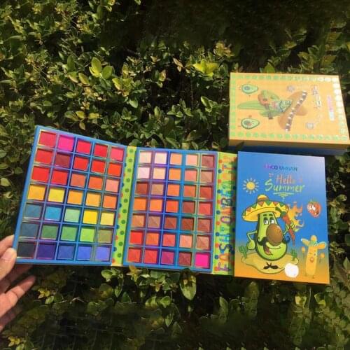 177color Eyeshadow Palette Collapsible Makeup Set With Eye Shadow,Blush Long Lasting Cosmetic Kit For Woman Girl Gift