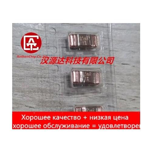 10pcs real orginal new SMD manganin shunt sampling resistor 2512 3W 0.5 milliohm 0.5mR 0.0005R R0005