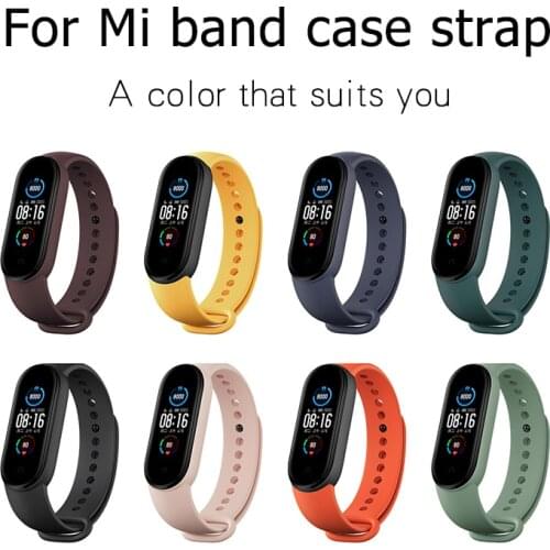 For Xiaomi Mi Band 5 6 Nfc Watch Band Cartoon Silicone Bracelet Replacement for Mi Band 3 4 Amazfit Band 5 Wristband