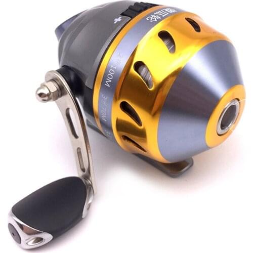 Многофункциональные закрытое колесе рыб Рыболовная катушка 2 BB закрытая катушка для охоты на открытом воздухе