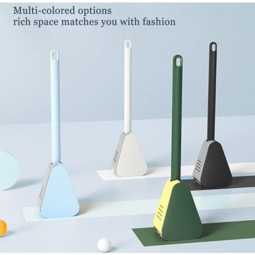 Golf Toilet Brush with Long Handle Wall Mounted Cleaning Brush and Holder Deep Cleaning Without Dead Ends Durable