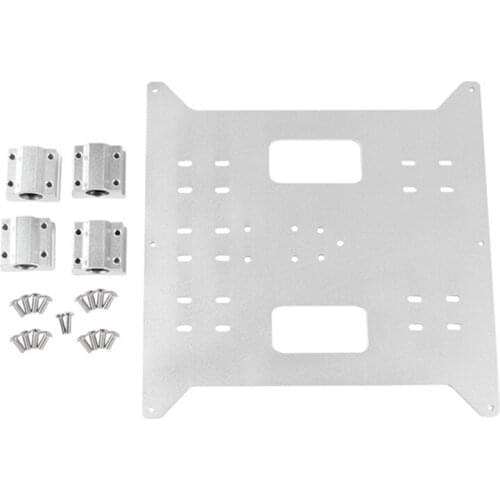 Y Carriage Replacement Aluminum Plate for Monoprice Maker Select, Wanhao Duplicatior and Anycubic I3 Mega 3D Printer