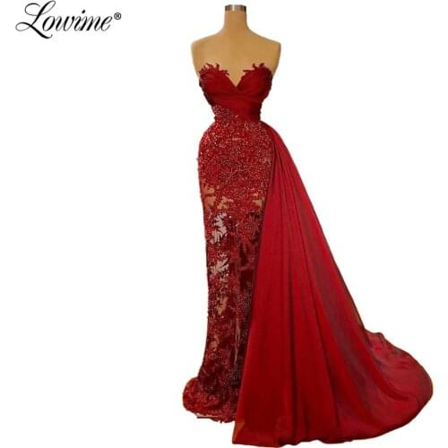 Middle East Women Party Dress Formal Dress Evening Gowns 2020 Vestido De Festa Mermaid Long Prom Dresses Robe De Soiree Dubai