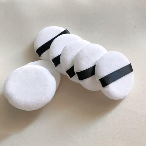 5pcs Foundation Makeup Sponge Pro Round Shape Cosmetic Puff Beauty Soft Cosmetic Puff Makeup Sponge Tool