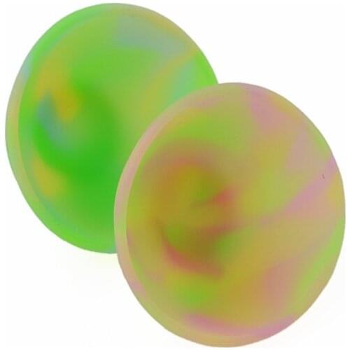 50pcs Silicone mini Bowls pinch fluorescence for bho concentrate butane Slick oil Herb small Silicone deep Dab wax container