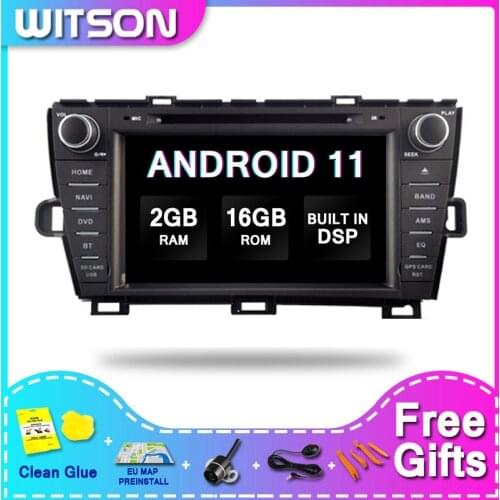 WITSON DSP 2GB 16 2Din Android 10 Car Multimedia Player For Android 10 For TOYOTA PRIUS (For LEFT DRIVER SI Radio Audio GPS Glon