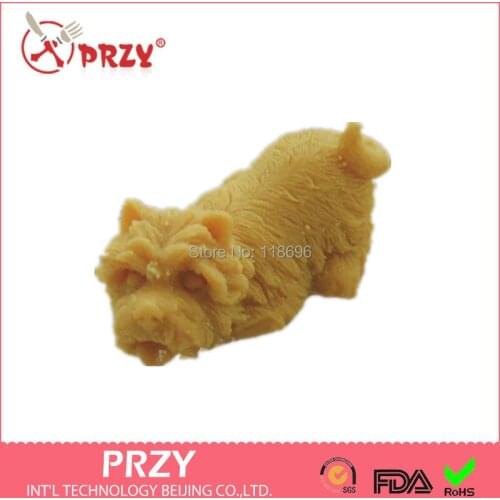 Free shipping dog silicon soap mold Cake decoration mold manual soap mold The candle mould