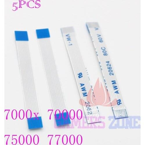 5PCS For PS2 Slim 700xx 7000x 70000 75000 77000 Power Reset Switch Flex Ribon Cable