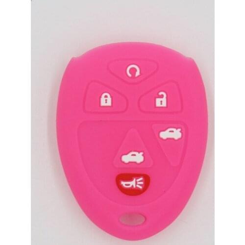 2PC Silicone key cover keychain accessories for Chevrolet aveo Cruz Rawon P4 axis Corsa Opera 3 button car key case holder