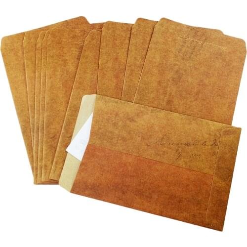 FREE SHIPPING 100pcs 160*110mm Cowhide lacquered envelope Fire Paint Envelope Craft Letter Stationary Storage Paper Gift