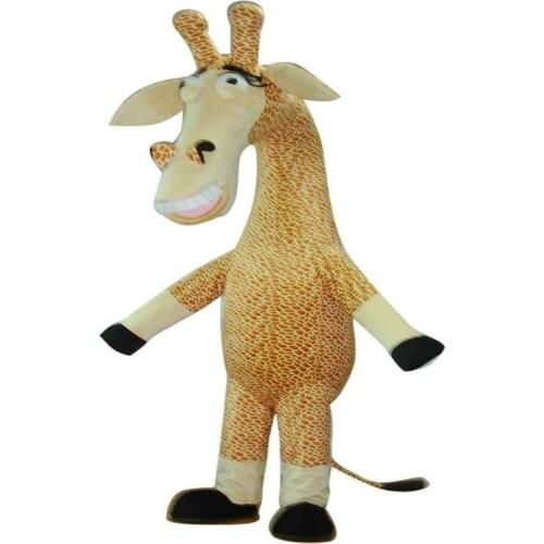 Halloween Giraffe Mascot Cartoon Costume Cosplay Adult Party Suit Fancy Dress Us Apparel Cartoon Character Birthday Clothes