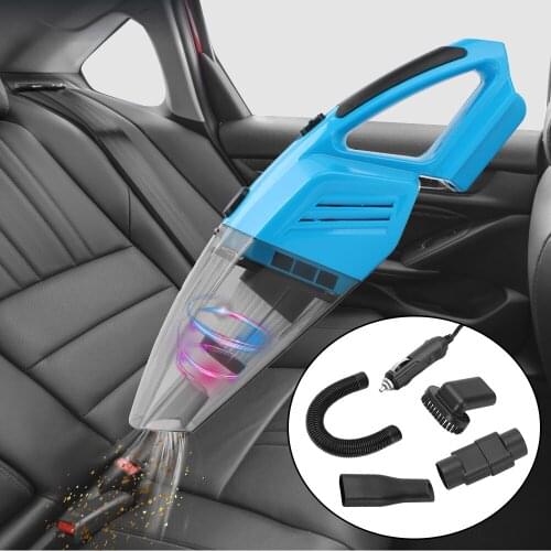 Mini Car Vacuum Cleaner High Suction Powerful Handheld Mini Vacuum Cleaners For Car Wet And Dry dual-use Portable 12V 120W