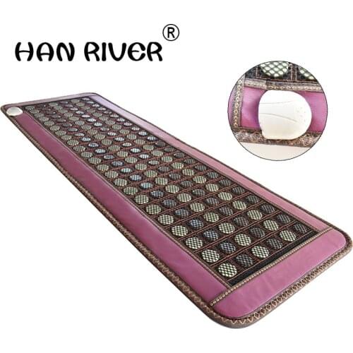 2016 Most Popular Natural Heating Tourmaline Mat Thermal Massage heat Cushion Massage Mattress Health Care 50*150CM