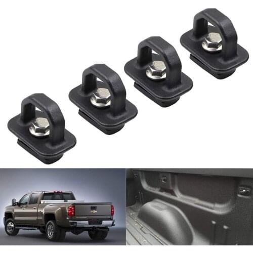 Car Pickup Anchor Truck Trunk Bed Side Wall Tie Down Anchor Clip Pickup For Ford Chevy Silverado GMC Sierra Colorado Canyon