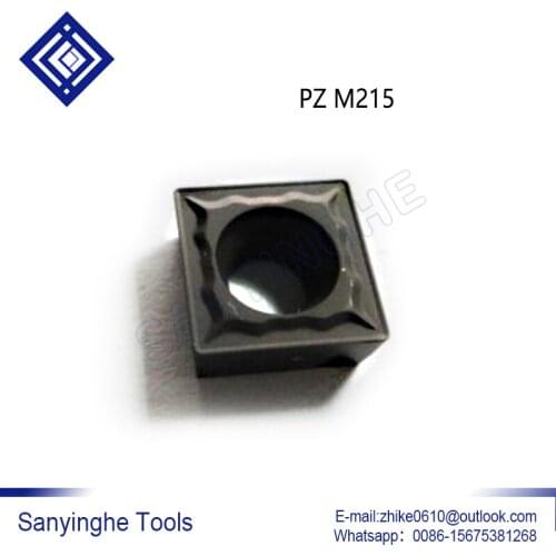 Free shipping high quality 10pcs/lots CCMT09T304-PZ M215 CMT09T308-PZ M215 cnc carbide parting & grooving inserts