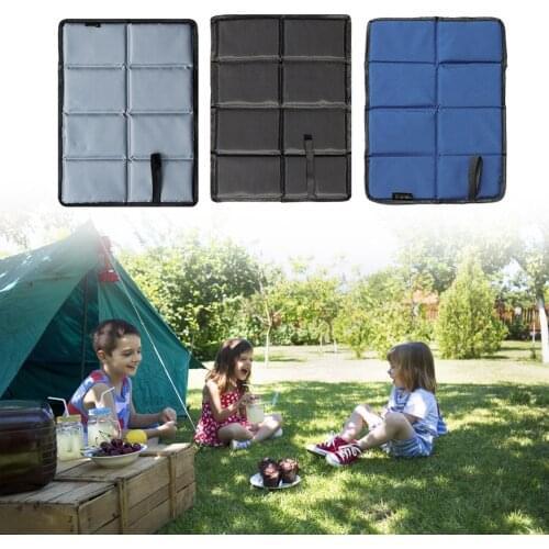 38x30cm Outdoor Foldable Thermal Seat Mat Waterproof Hiking Stadium Camping Beach Mat Portable Camping Mat Camping Accessories