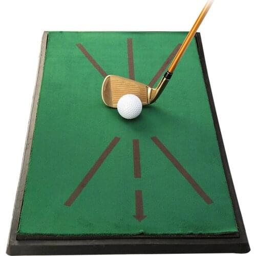 62*33cm 2021 New Golfer Practice Training Aid Cushion Golf Training Swing Detection Mat Batting Outdoor home Sports Accessories