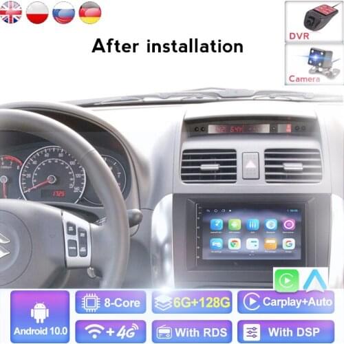 Navitree Android 8.1 For Suzuki SX4/Fiat Sedici 2006-2012 With Car Multimedia Player DVR TPMS AUX OBD2 WIFI Have BT