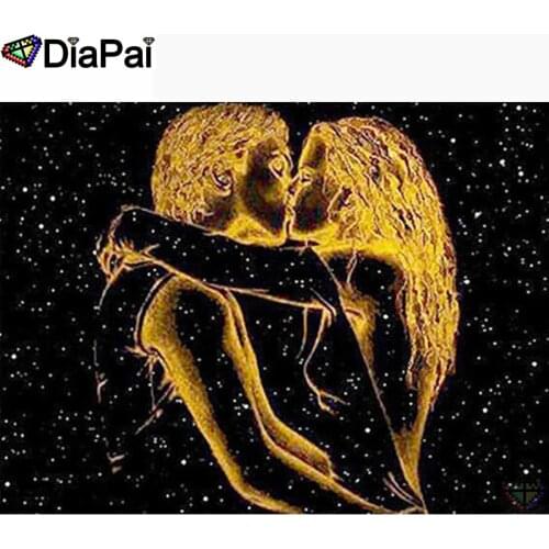 DIAPAI 100% Full Square/Round Drill 5D DIY Diamond Painting "Couple characters" Diamond Embroidery Cross Stitch 3D Decor A20289