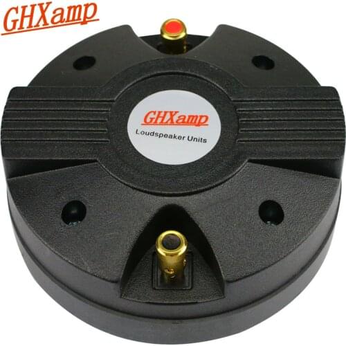 GHXAMP 44/ 44.4 Core Horn Tweeter Speaker 8ohm 45W Stage Treble Speaker Drive Head Titanium Film Magnet 115*15MM 1PC