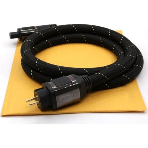 Hifi audio EUR Schuko power cable PS AC-12 power cord Schuko power cord with Eu version power plug