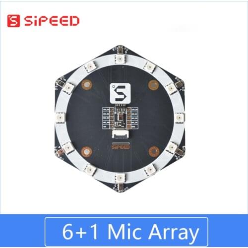 New Sipeed 6+1 Mic Array Sound Source Localization Beamforming Speech Recognition Microphone Array Sipeed Authentic