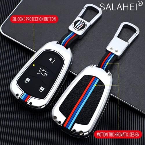 New Zinc Alloy Car Key Cover Case For Cadillac Escalade CTS XTS ATS ATS-L XLS SRX 3/4/5 Button 28T CTS-V XT5 CT6 Protect Shell