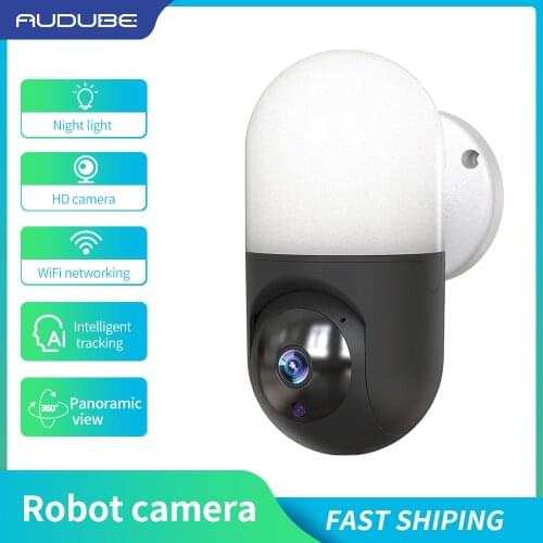 New Wall Lamp 1080P WiFi Camera HD PTZ CCTV Yoosee IP Camera indoor Smart Human Detect Security Surveillance 3MP Wi Fi Camera