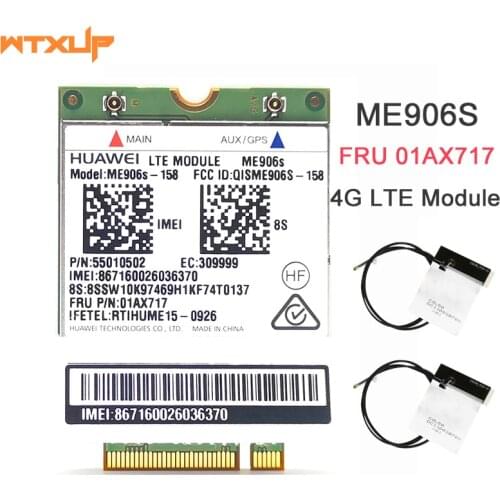 ME906S ME906S-158 FRU 01AX717 LTE 4G Card Qual-band DC-HSPA+ for Thinkpad L460 L560 X260 T460 T460P T460S T560 P50S X1-TABLET