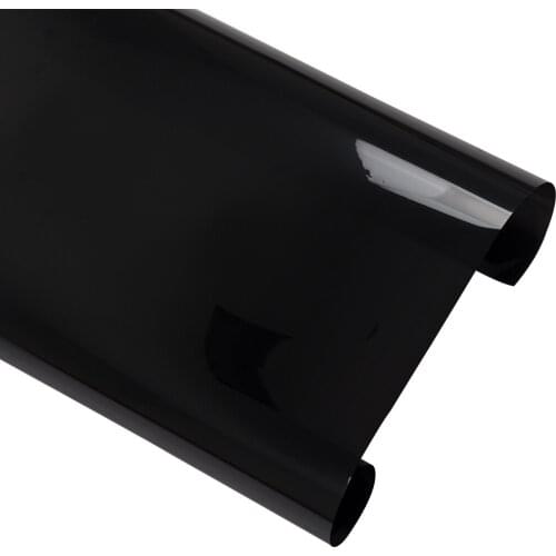 HOHOFILM 50cmx200cm 5%VLT Black Window Film Car Solar Tint 99%UV Proof Nano Ceramic Tint IR Rejection Glass Sticker