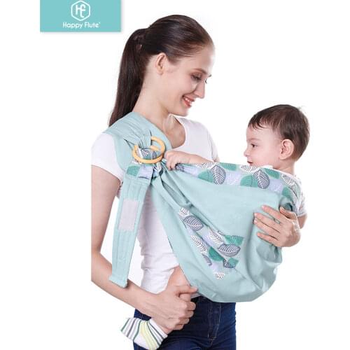 Happyflute 0-36 Months Baby Carrier Sling For Newborns Soft Infant Wrap Breathable Wrap Comfortable Nursing Cover