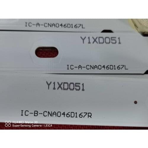 922mm LED Backlight strip 11 Lamp for Element 46'' TV IC-B-CNA046D167R IC-A-CNA046D167L ELEFC463JA ELEFT466 LC-46G68 SC462TC