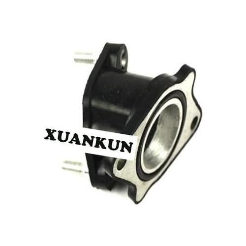 XUANKUN Motorcycle Parts 125 CG125 Carburetor Aluminum Joint Interface Intake Seat Ramp