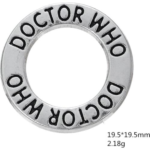 2021 NEW 2 SIDED TARDIS DOCTOR WHO MESSAGE CHARMS charms for bracelets