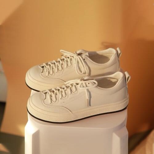 2021 spring and autumn womens sports shoes Korean fashion platform color matching comfortable casual shoes college style