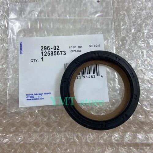 2X ENGINE FRONT CRANKSHAFT SEAL ORIGINAL OE# 12585673 296-02 For Cadillac Chevrolet Silverado 2500 HD Express 2500 SS Camaro