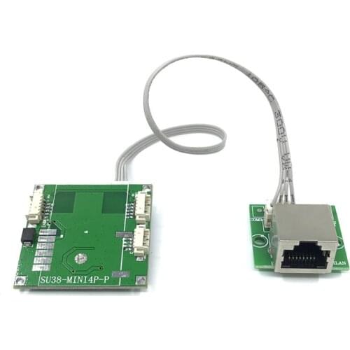 3/4/5 Ports Mini PBCswitch module PBC OEM module mini sizeNetwork Switches Pcb Board mini ethernet switch module 10/100Mbps