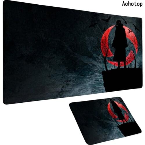 Itachi Large XL Mousepad Anime Gamer Gaming Mouse Pad Computer Accessories Cool 800x300 Keyboard Laptop Padmouse Speed Desk Mat