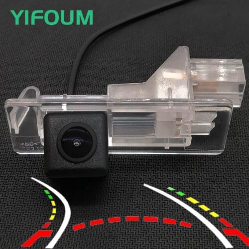 YIFOUM Dynamic Trajectory Tracks Car Rear View Camera For Renault Thalia Captur Lutecia Clio Symbol Twingo Megane Lodgy Scenic