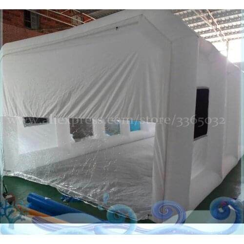 Environmental Mobile inflatable paint booth,inflatable spray paint booth,inflatable paint booth for car maintaining