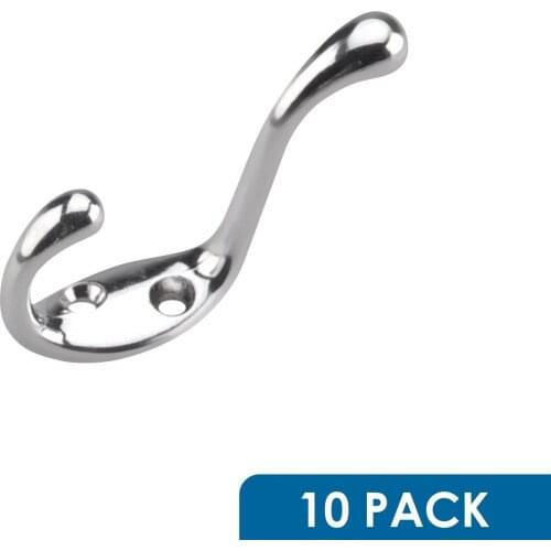 Hardware Heavy Duty Dual Coat Hook 5PCS/LOT