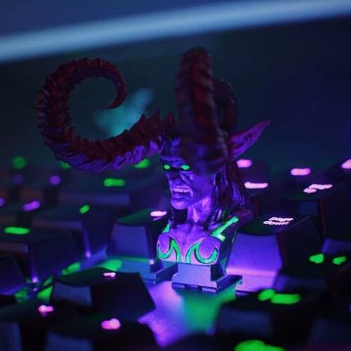 1pc Resin Personality Game Machine Key Caps Mechanical Keyboard Creativity Back Light Keycap New Arrival