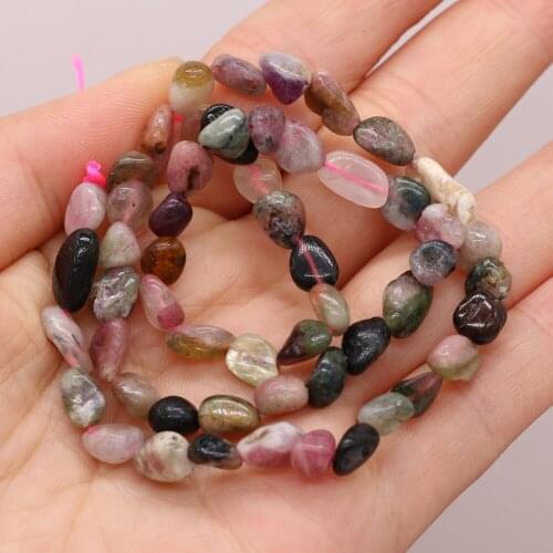 Hot Selling Natural Stone Irregular Tourmaline Loose Beads For DIY Jewelry Making Necklace Bracelet Earrings Accessory