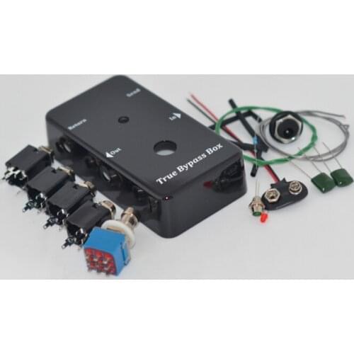 Looper DIY Guitar Pedal footswitch Aluminum Pedals Black Box with 1590B enclosure Foot Pedal Switch