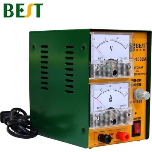 BEST 1502A 15V 2A Adjustable DC Voltage Regulating Power Supply Mobile Phone Maintenance Notebook Power Supply Maintenance