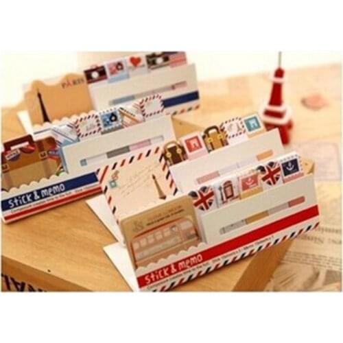 Famouse City London Moscow Paris And Cute Animals Mini Memo Writable Paper Sticker Stationery DIY Post-tNote Craft Decoration