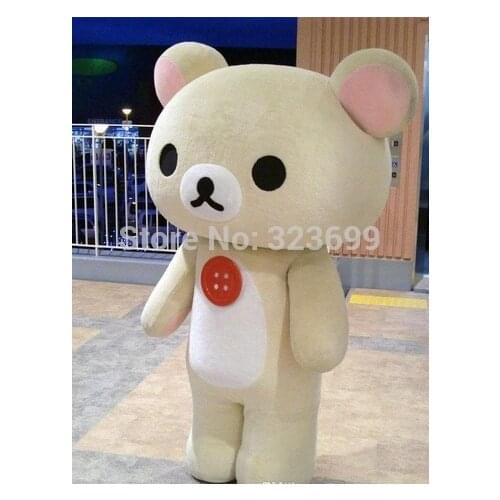 Cartoon bear Mascot Mascot Costume Teddies Bear Mascot cosplay costume for Halloween party event