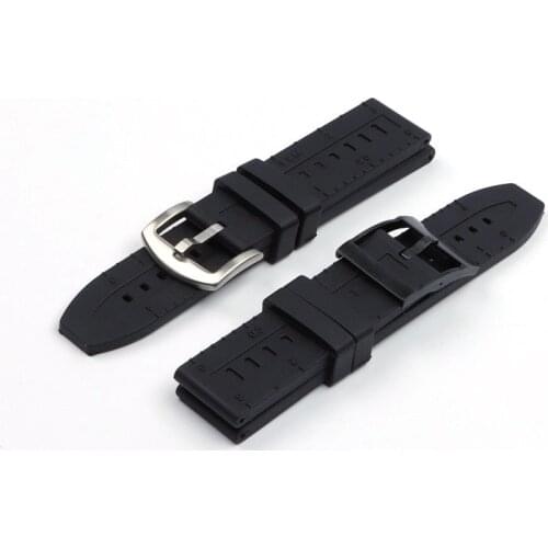 BREITLING Avenger Rubber Watch with male blackbird super ocean original waterproof silicone strap 22mm